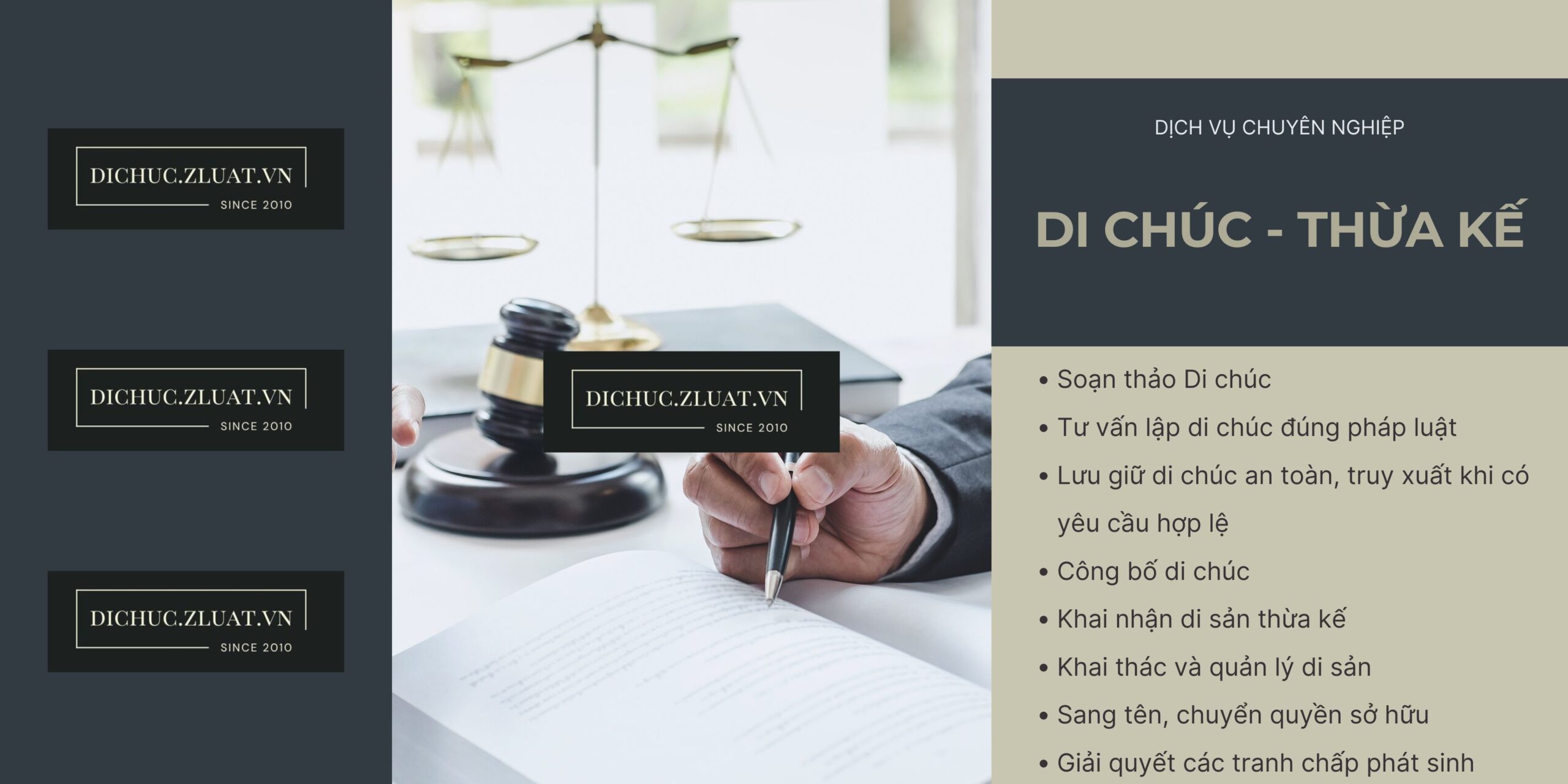 Văn phòng Luật soạn thảo di chúc để lại thừa kế tại khu vực Huyện Vĩnh Lợi, Tỉnh Bạc Liêu - Ảnh 1